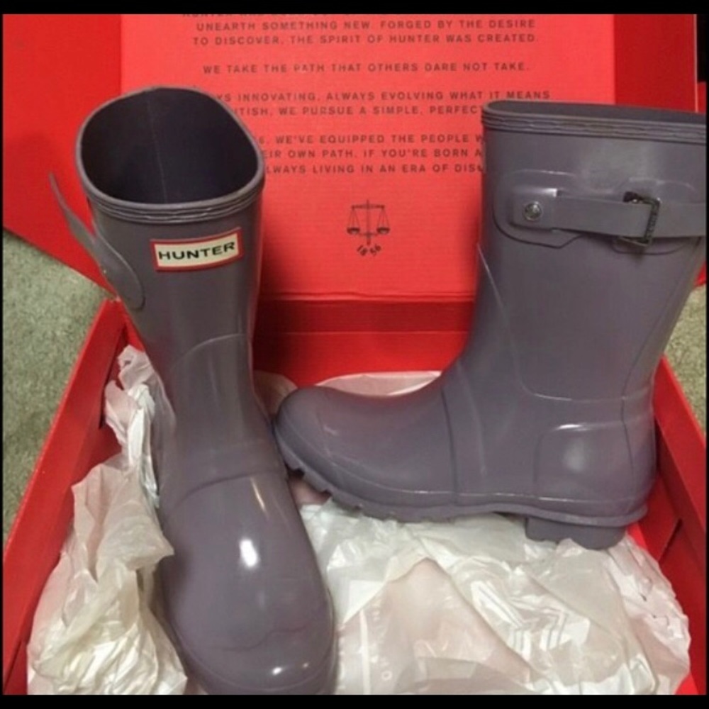 Hunter rain boots